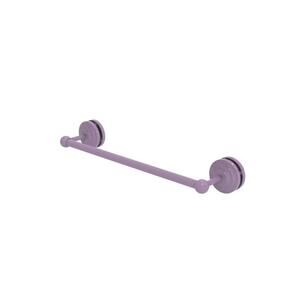 Que New Collection Shower Door Towel Bar 24” Lavender Color